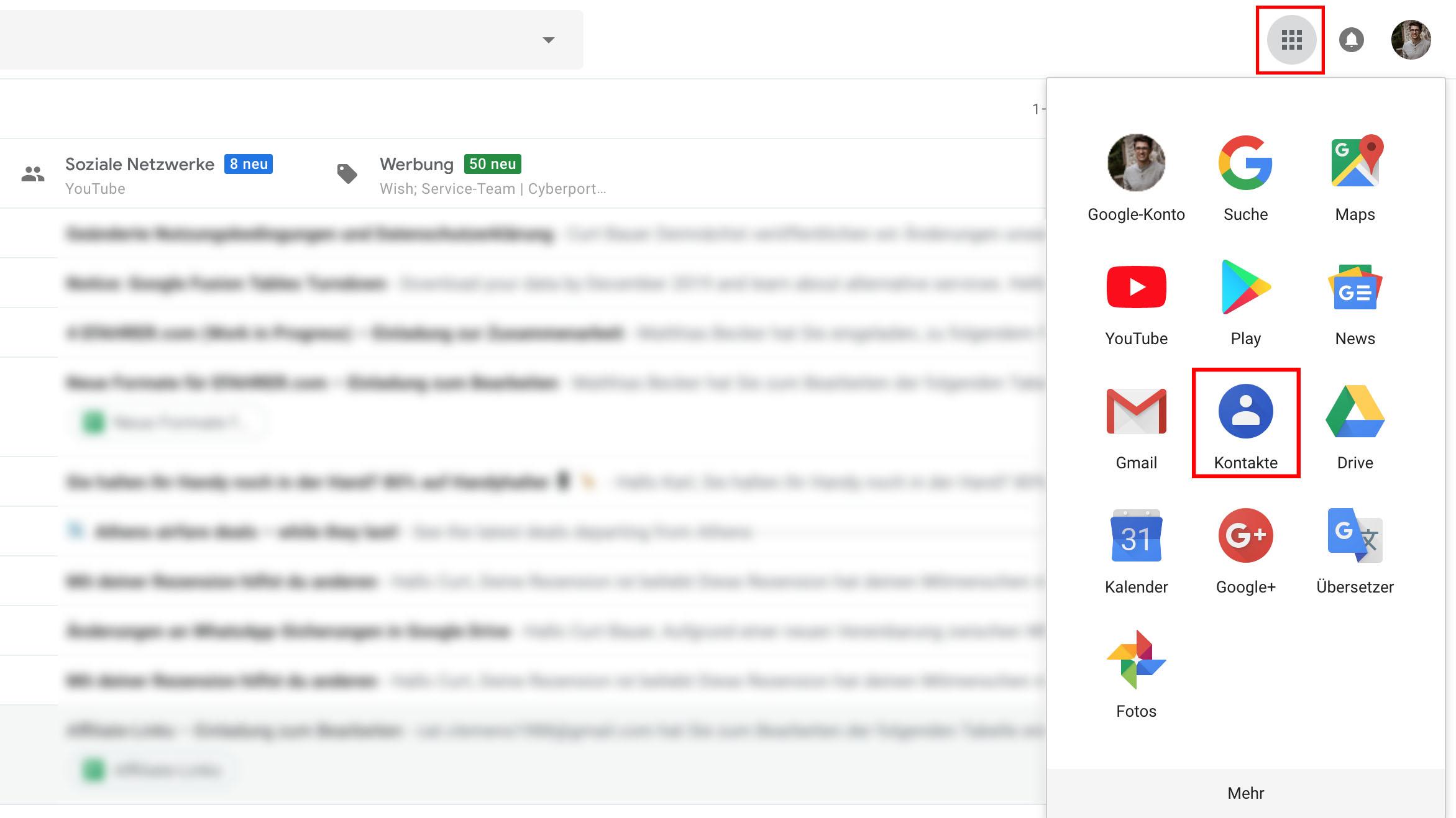 Verteilerlisten mit Gmail erstellen so geht's CHIP